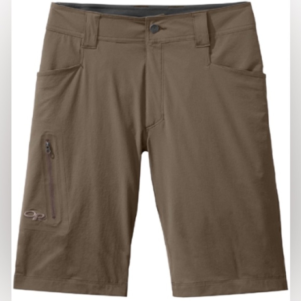 Outdoor Research Ferrosi Cargo Shorts Outdoors Hiking Khaki Size Medium